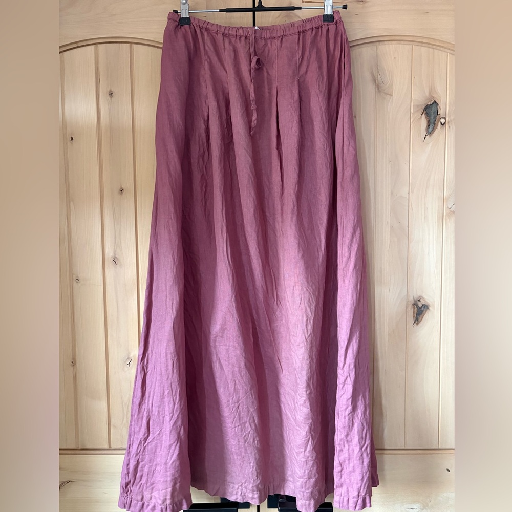 CP Shades Linen Maxi Skirt